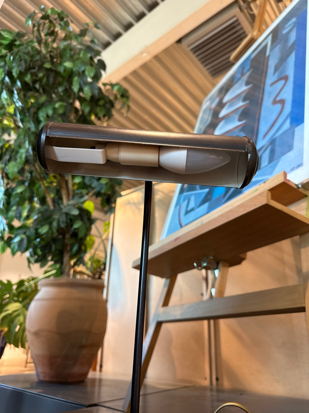 Lampe brun